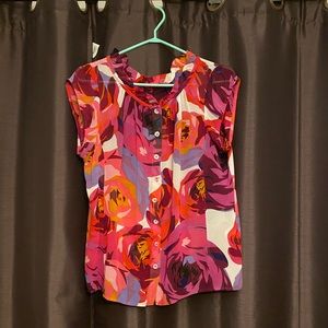 Nanette lepore silk blouse
